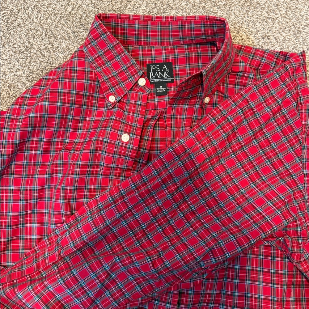 Jos A Bank Button Up